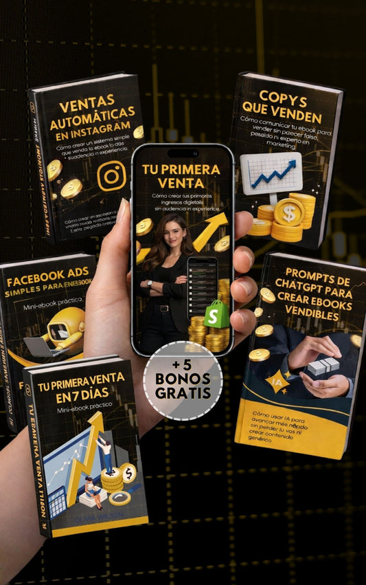 TU PRIMERA VENTA: Cómo generar tus primeros ingresos